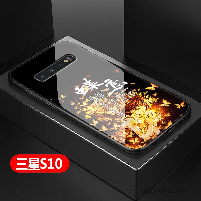 Futerał Samsung Galaxy S10 Torby Zielonyna Telefon, Etui Samsung Galaxy S10 Kreatywne Trudno Proste