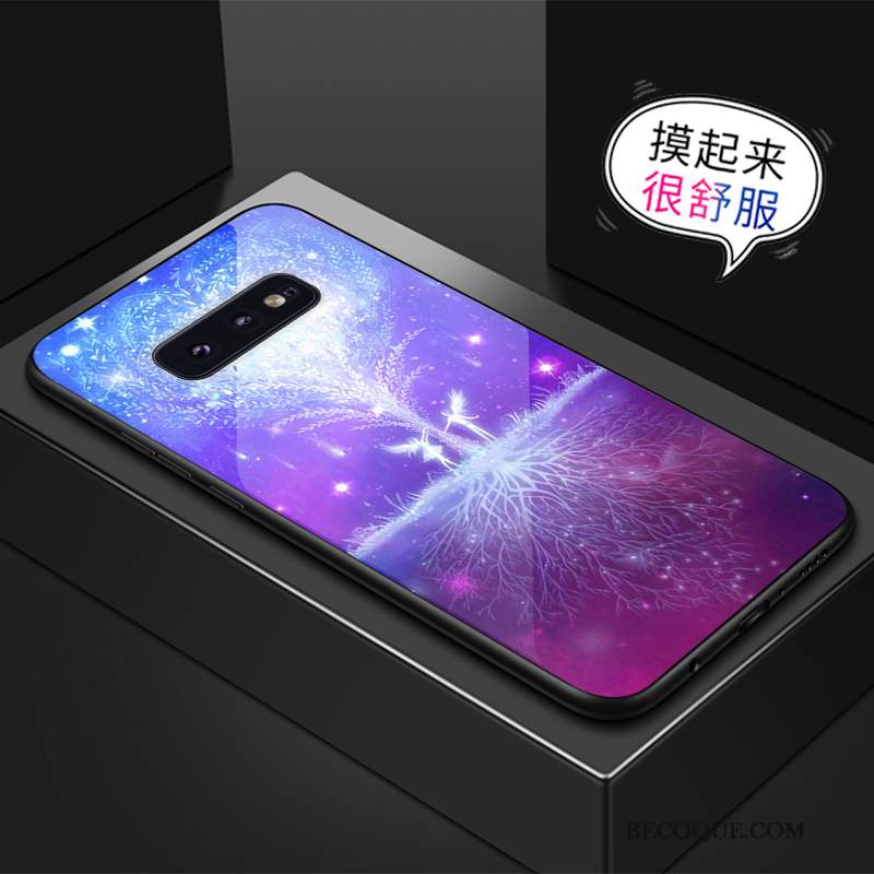 Futerał Samsung Galaxy S10e Kreatywne Szkłona Telefon, Etui Samsung Galaxy S10e Żółty Anti-fall