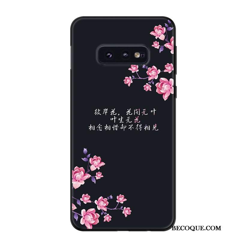 Futerał Samsung Galaxy S10e Kreskówka Tendencja Sztuka, Etui Samsung Galaxy S10e Ochraniacz Niebieskina Telefon