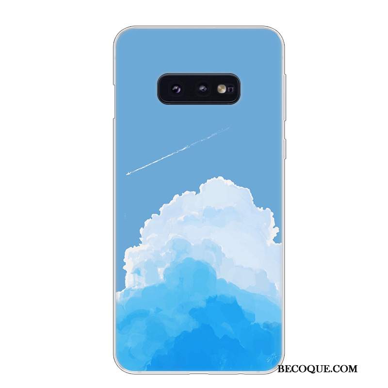 Futerał Samsung Galaxy S10e Ochraniacz Anti-fall Biały, Etui Samsung Galaxy S10e Sztukana Telefon