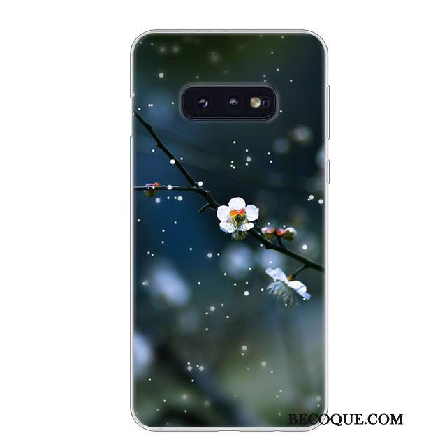 Futerał Samsung Galaxy S10e Ochraniacz Czerwony Biały, Etui Samsung Galaxy S10e Miękki Na Telefon Anti-fall