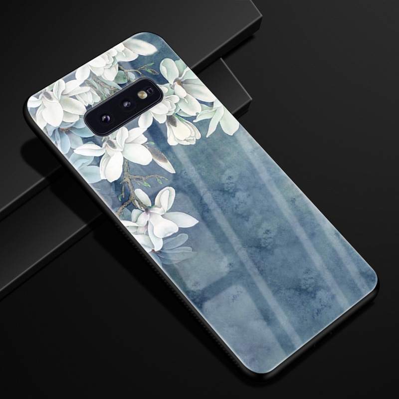 Futerał Samsung Galaxy S10e Ochraniacz Tendencja Różowe, Etui Samsung Galaxy S10e Szkłona Telefon