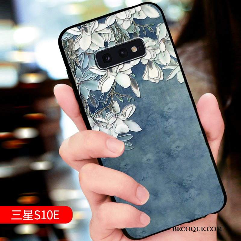 Futerał Samsung Galaxy S10e Relief Anti-fall Nowy, Etui Samsung Galaxy S10e Ochraniacz Na Telefon