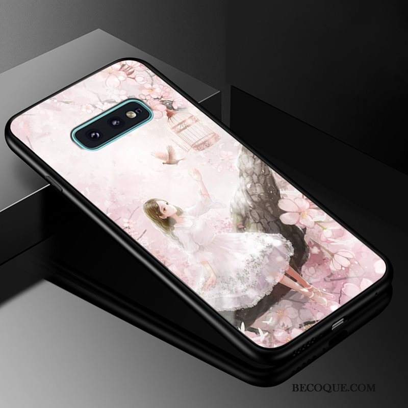 Futerał Samsung Galaxy S10e Torby Szkło Purpurowy, Etui Samsung Galaxy S10e Trudnona Telefon