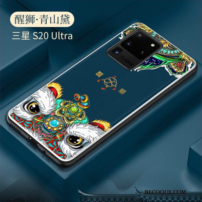 Futerał Samsung Galaxy S20 Ultra Ochraniacz Wzór Anti-fall, Etui Samsung Galaxy S20 Ultra Torby Cienkiena Telefon