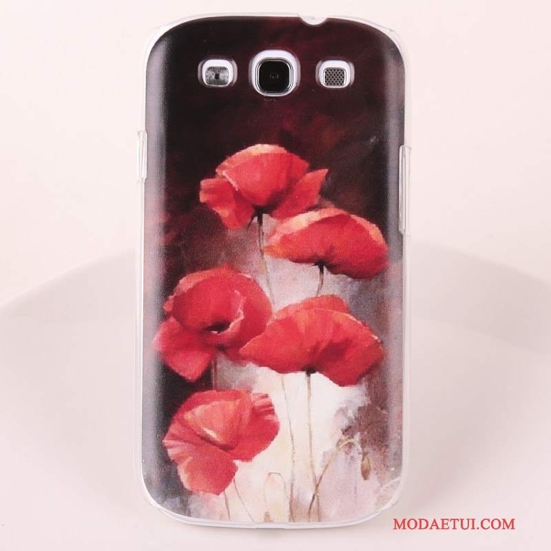 Futerał Samsung Galaxy S3 Kolor Tendencjana Telefon, Etui Samsung Galaxy S3 Ochraniacz Trudno Różowe