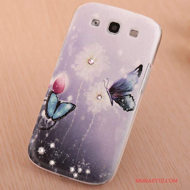 Futerał Samsung Galaxy S3 Ochraniacz Purpurowy Tendencja, Etui Samsung Galaxy S3 Kolor Na Telefon