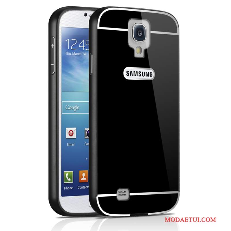 Futerał Samsung Galaxy S4 Metal Anti-fall Różowe, Etui Samsung Galaxy S4 Ochraniacz Granicana Telefon