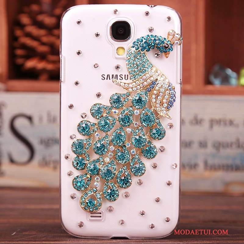 Futerał Samsung Galaxy S4 Rhinestone Czerwony Nowy, Etui Samsung Galaxy S4 Ochraniacz Tendencja