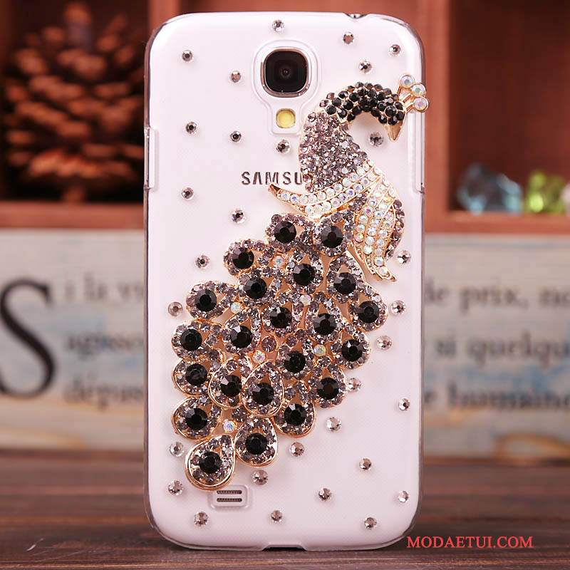 Futerał Samsung Galaxy S4 Rhinestone Czerwony Nowy, Etui Samsung Galaxy S4 Ochraniacz Tendencja