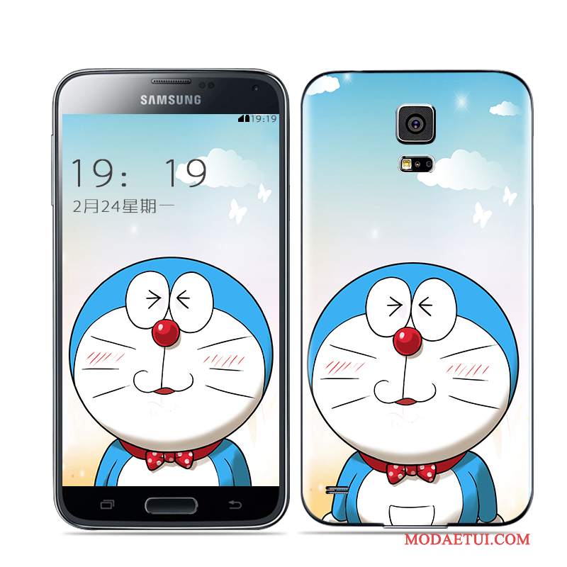 Futerał Samsung Galaxy S5 Niebieskina Telefon, Etui Samsung Galaxy S5 Tylna Pokrywa