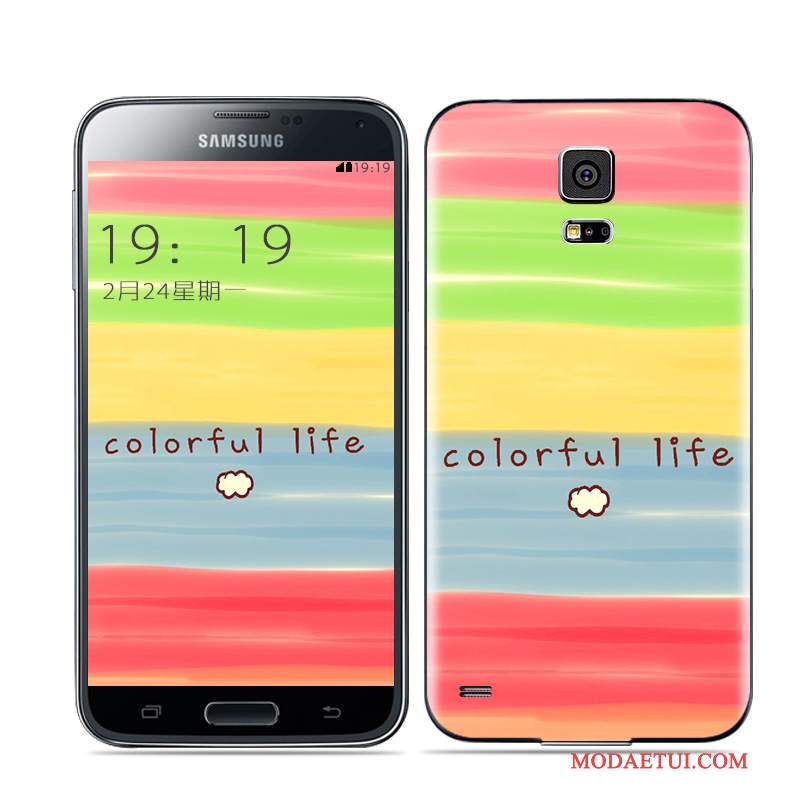 Futerał Samsung Galaxy S5 Niebieskina Telefon, Etui Samsung Galaxy S5 Tylna Pokrywa