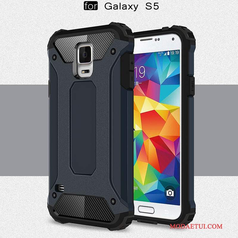 Futerał Samsung Galaxy S5 Torby Tendencja Tylna Pokrywa, Etui Samsung Galaxy S5 Ochraniacz Na Telefon Srebro
