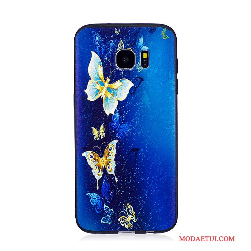Futerał Samsung Galaxy S7 Edge Kolor Tendencjana Telefon, Etui Samsung Galaxy S7 Edge Relief