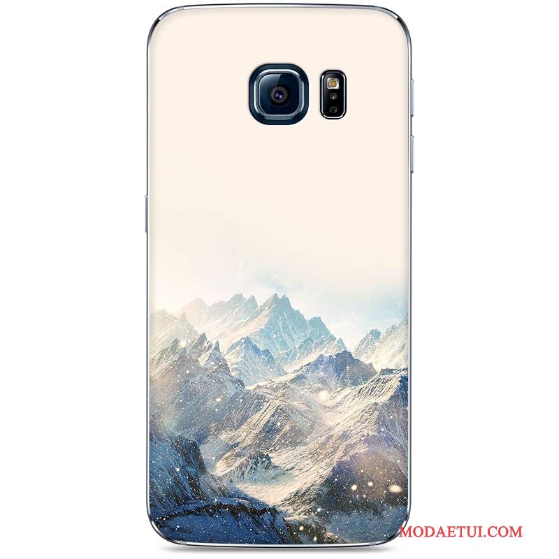 Futerał Samsung Galaxy S7 Edge Kolor Trudno Purpurowy, Etui Samsung Galaxy S7 Edge Kreskówka Nowy Anti-fall