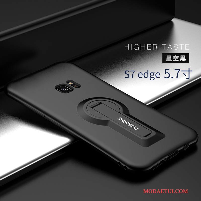 Futerał Samsung Galaxy S7 Edge Silikonowe Ciemno Niebieski Tendencja, Etui Samsung Galaxy S7 Edge Miękki Na Telefon Osobowość