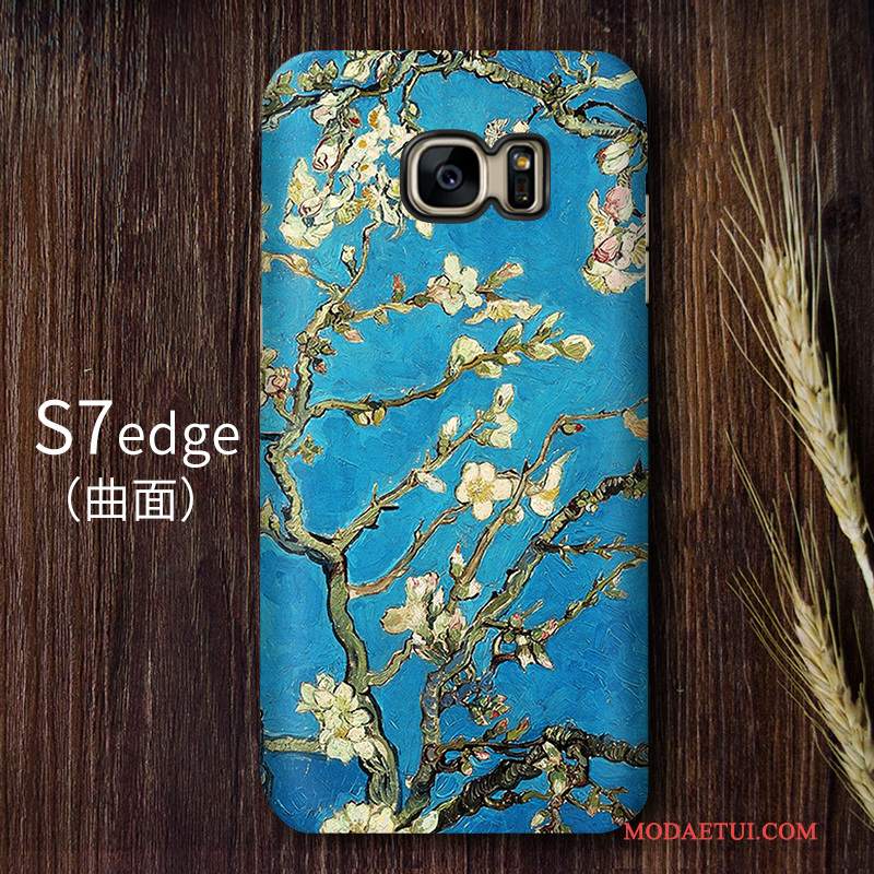 Futerał Samsung Galaxy S7 Edge Vintage Gwiaździsty Wysoki, Etui Samsung Galaxy S7 Edge Ochraniacz Sztuka Trudno