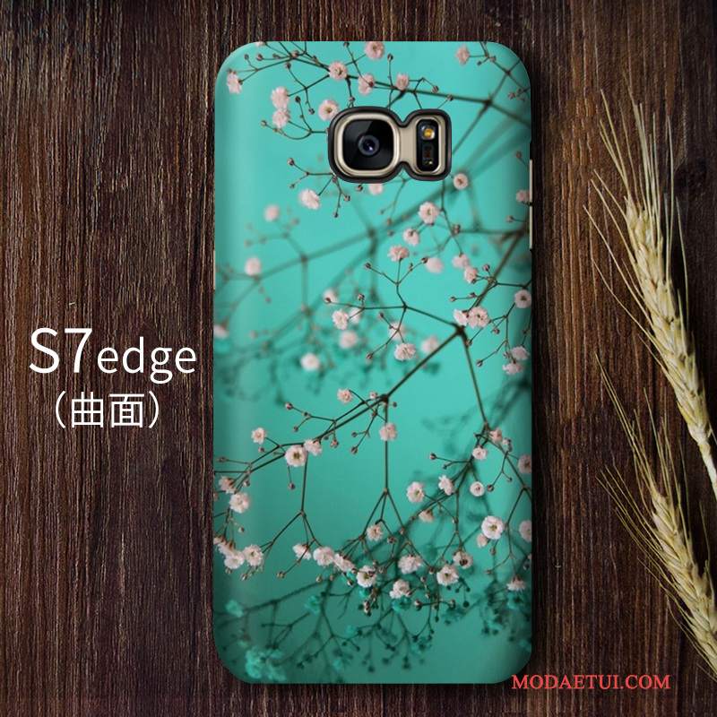 Futerał Samsung Galaxy S7 Edge Vintage Gwiaździsty Wysoki, Etui Samsung Galaxy S7 Edge Ochraniacz Sztuka Trudno