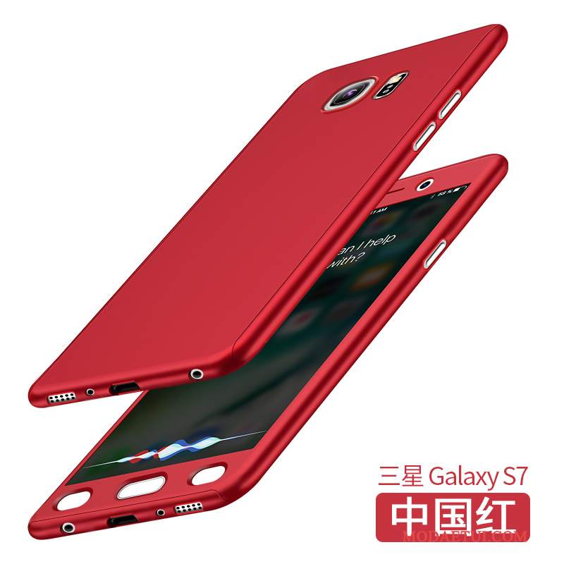 Futerał Samsung Galaxy S7 Torby Różowe Anti-fall, Etui Samsung Galaxy S7 Na Telefon