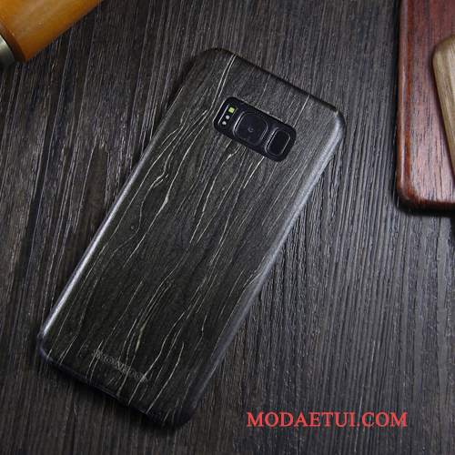 Futerał Samsung Galaxy S8+ Drewniany Modna Marka Cienkie, Etui Samsung Galaxy S8+ Litego Drewna Na Telefon Khaki