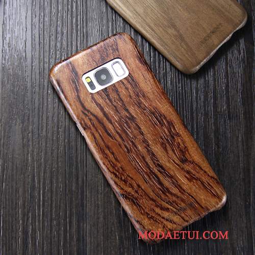 Futerał Samsung Galaxy S8+ Drewniany Modna Marka Cienkie, Etui Samsung Galaxy S8+ Litego Drewna Na Telefon Khaki