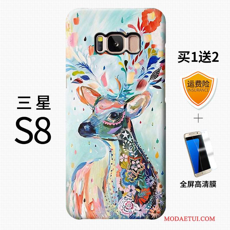 Futerał Samsung Galaxy S8 Kolor Anti-fallna Telefon, Etui Samsung Galaxy S8 Kreatywne Nubuku Osobowość