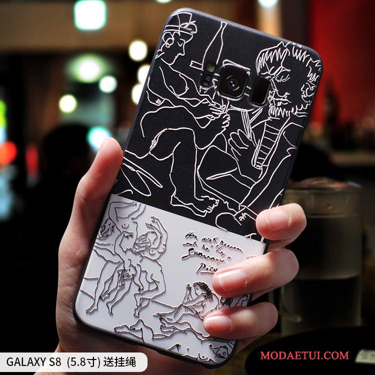 Futerał Samsung Galaxy S8 Kreatywne Na Telefon Osobowość, Etui Samsung Galaxy S8 Kolor Anti-fall Tendencja