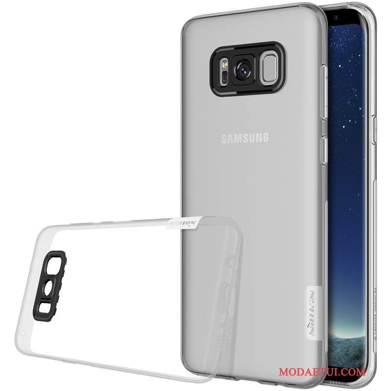 Futerał Samsung Galaxy S8+ Miękki Na Telefon Złoto, Etui Samsung Galaxy S8+ Ochraniacz Przezroczysty