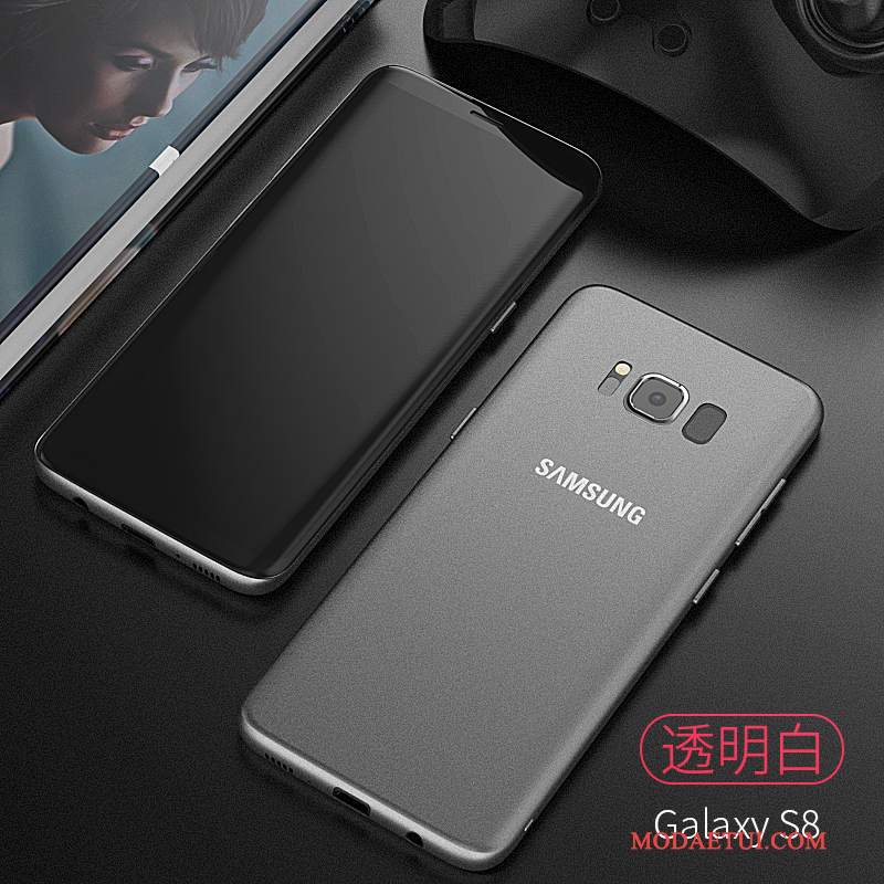 Futerał Samsung Galaxy S8 Miękki Proste Cienkie, Etui Samsung Galaxy S8 Silikonowe Nubukuna Telefon