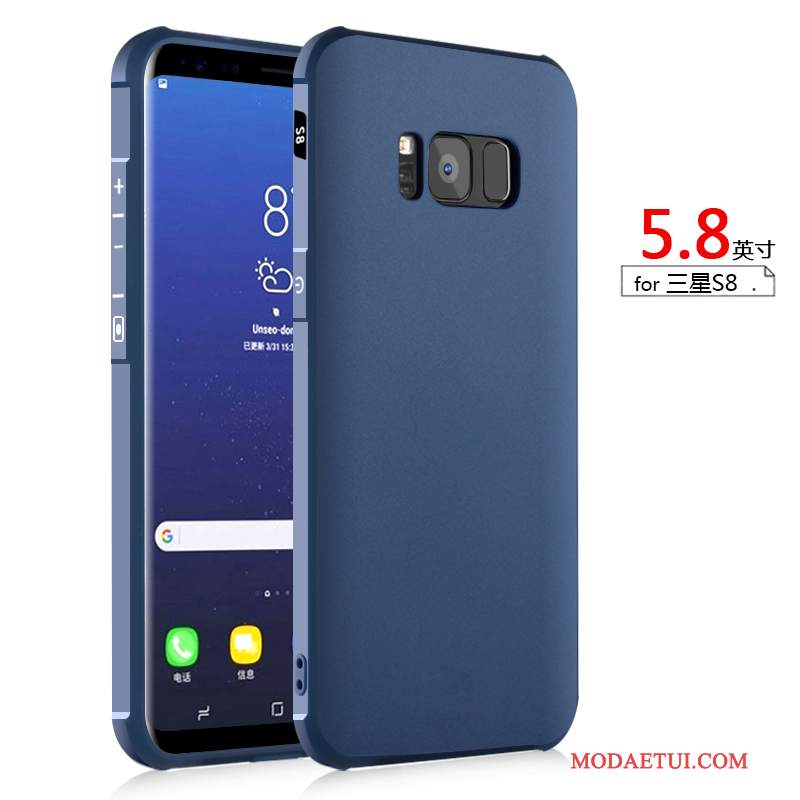 Futerał Samsung Galaxy S8 Miękki Tendencjana Telefon, Etui Samsung Galaxy S8 Torby Anti-fall Czarny