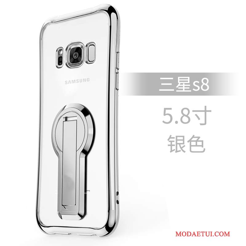 Futerał Samsung Galaxy S8 Miękki Złoto Tendencja, Etui Samsung Galaxy S8 Silikonowe Przezroczystyna Telefon