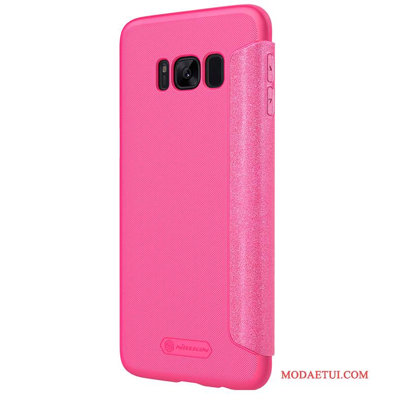 Futerał Samsung Galaxy S8+ Ochraniacz Na Telefon Złoto, Etui Samsung Galaxy S8+ Skóra Czerwony