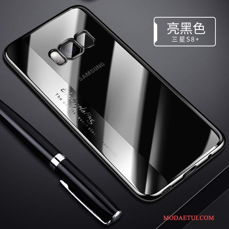 Futerał Samsung Galaxy S8+ Silikonowe Nowyna Telefon, Etui Samsung Galaxy S8+ Miękki Czarny Lekki I Cienki