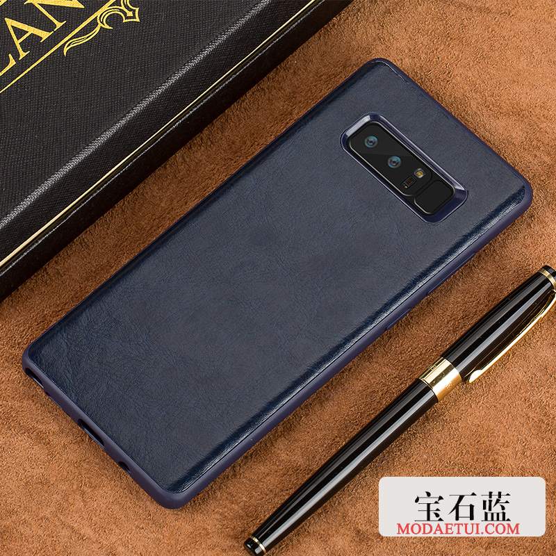 Futerał Samsung Galaxy S8+ Skóra Proste Czarny, Etui Samsung Galaxy S8+ Wspornik Granica Ring