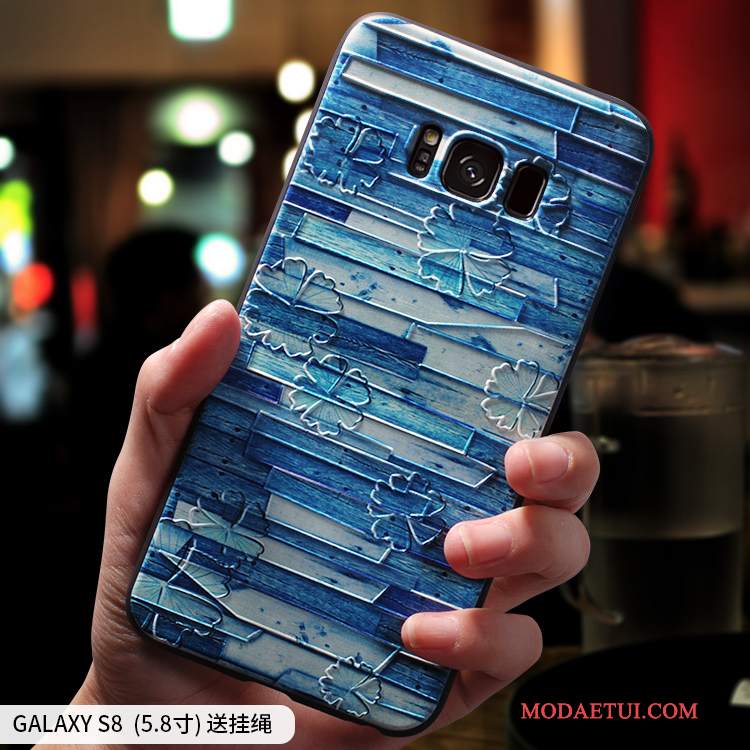 Futerał Samsung Galaxy S8 Torby Ciemno Niebieski Anti-fall, Etui Samsung Galaxy S8 Kreatywne Na Telefon Osobowość