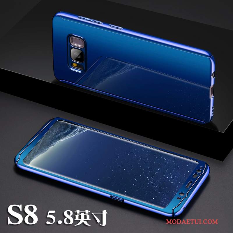 Futerał Samsung Galaxy S8 Torby Niebieski Tendencja, Etui Samsung Galaxy S8 Kreatywne Anti-fallna Telefon