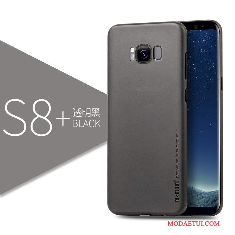 Futerał Samsung Galaxy S8+ Torby Nubuku Czarny, Etui Samsung Galaxy S8+ Ochraniacz Cienkie Anti-fall