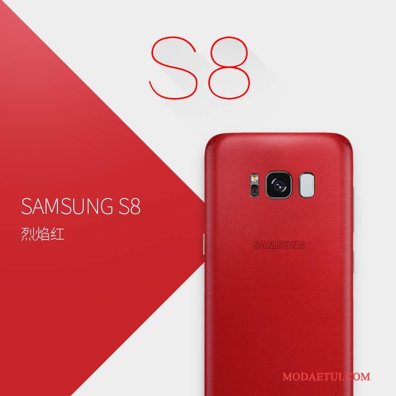 Futerał Samsung Galaxy S8 Torby Pomarańczowy Żółty, Etui Samsung Galaxy S8 Kreatywne Na Telefon Cienkie