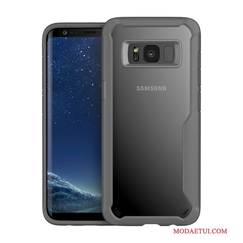 Futerał Samsung Galaxy S8+ Torby Przezroczystyna Telefon, Etui Samsung Galaxy S8+ Miękki Czarny Anti-fall