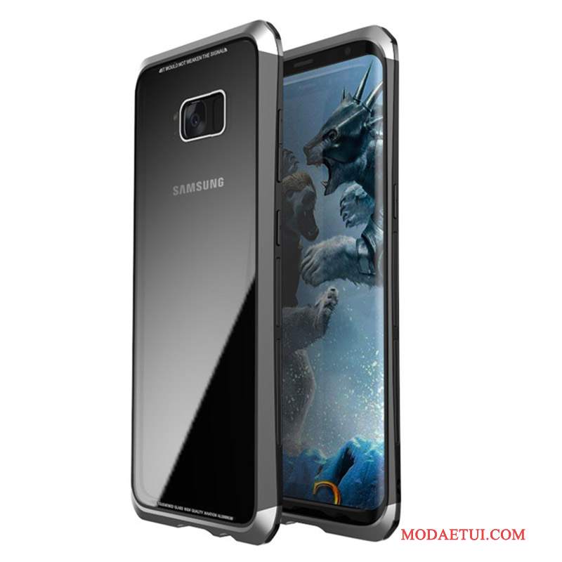 Futerał Samsung Galaxy S8 Torby Szkło Hartowane Anti-fall, Etui Samsung Galaxy S8 Ochraniacz Na Telefon Złoto