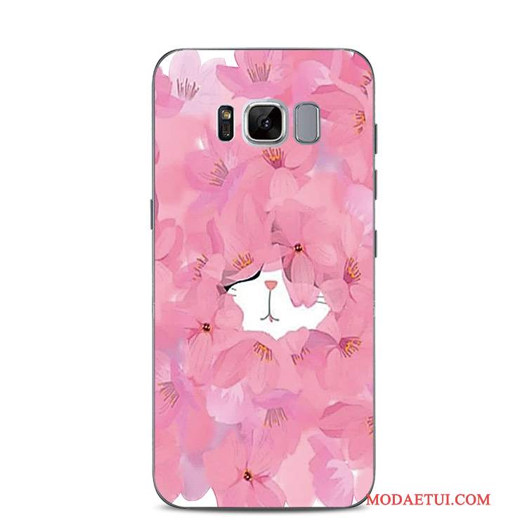 Futerał Samsung Galaxy S8+ Wspornik Zielony Jasny, Etui Samsung Galaxy S8+ Miękki Koronka Świeży