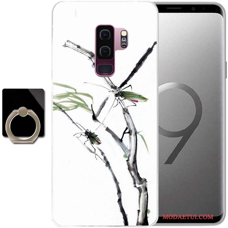 Futerał Samsung Galaxy S9+ Kolor Anti-fallna Telefon, Etui Samsung Galaxy S9+ Ochraniacz Zielony