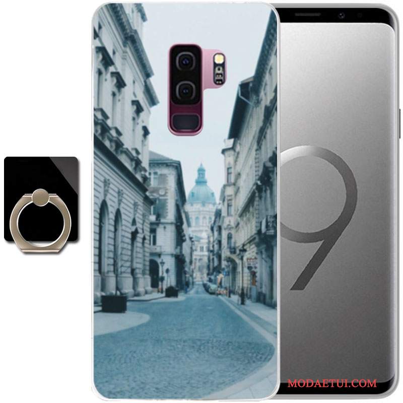 Futerał Samsung Galaxy S9+ Kolor Anti-fallna Telefon, Etui Samsung Galaxy S9+ Ochraniacz Zielony