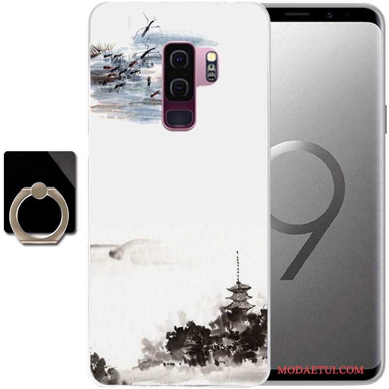 Futerał Samsung Galaxy S9+ Kolor Anti-fallna Telefon, Etui Samsung Galaxy S9+ Ochraniacz Zielony