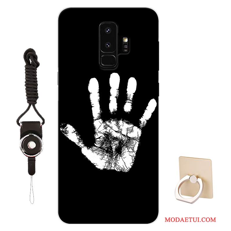 Futerał Samsung Galaxy S9+ Kreskówka Na Telefon Wzór, Etui Samsung Galaxy S9+ Ochraniacz Czarny Dostosowane