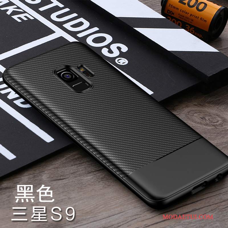 Futerał Samsung Galaxy S9 Miękki Na Telefon Czerwony, Etui Samsung Galaxy S9 Torby Anti-fall Nubuku