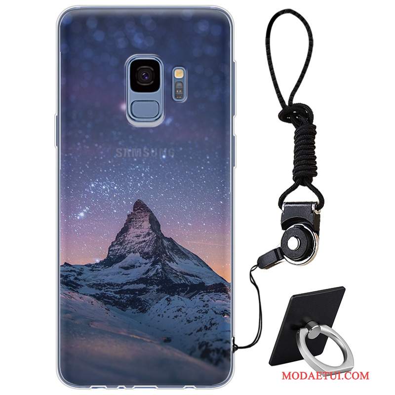 Futerał Samsung Galaxy S9 Miękki Proste Modna Marka, Etui Samsung Galaxy S9 Ochraniacz Eleganckiena Telefon