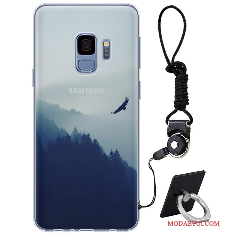 Futerał Samsung Galaxy S9 Miękki Proste Modna Marka, Etui Samsung Galaxy S9 Ochraniacz Eleganckiena Telefon