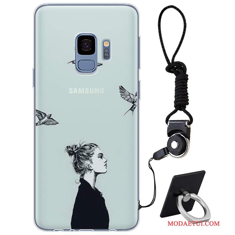 Futerał Samsung Galaxy S9 Miękki Proste Modna Marka, Etui Samsung Galaxy S9 Ochraniacz Eleganckiena Telefon