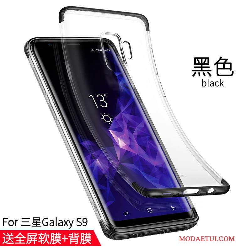 Futerał Samsung Galaxy S9 Miękki Tendencja Anti-fall, Etui Samsung Galaxy S9 Silikonowe Czerwony Cienkie